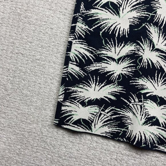 Rachel Roy Women's Skirt Size M Pixelated Palm Tree Floral AOP stretch Boho Mini - Picture 2 of 10